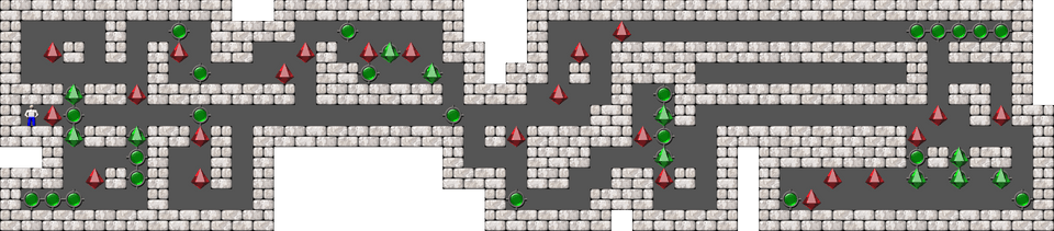 Sokoban Mass Remodel level 1878